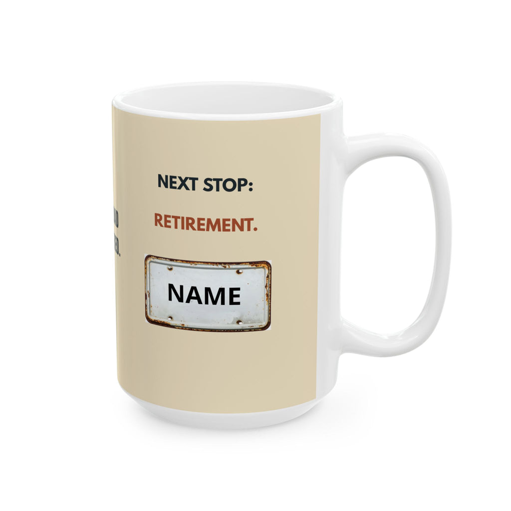 A Personalized Retired Trucker Coffee Gift Mug – “Last Load Delivered” Ceramic Travel Mug (11oz/15oz)
