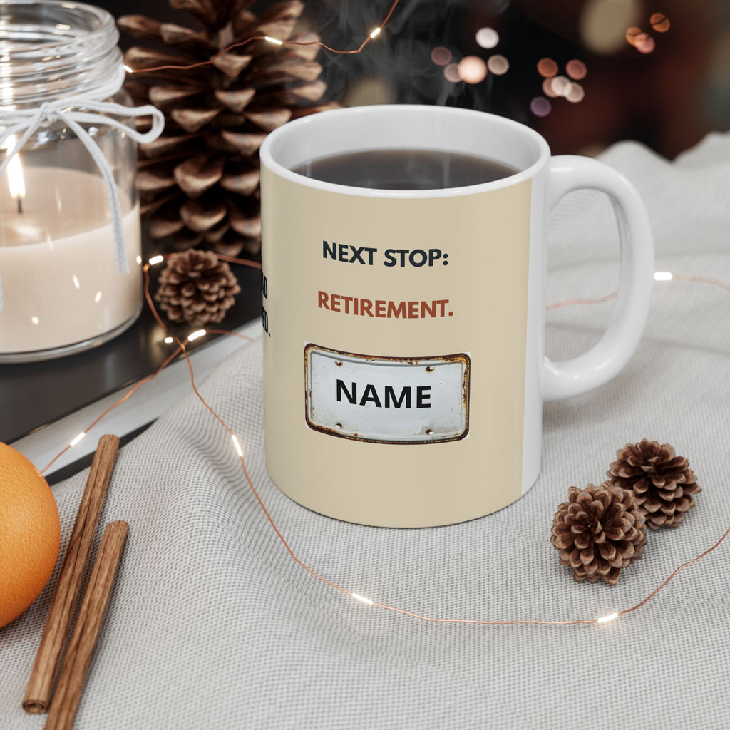 A Personalized Retired Trucker Coffee Gift Mug – “Last Load Delivered” Ceramic Travel Mug (11oz/15oz)