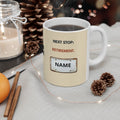 A Personalized Retired Trucker Coffee Gift Mug – “Last Load Delivered” Ceramic Travel Mug (11oz/15oz)